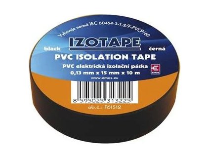 izolacni paska na kabely pvc 15 10 cerna ien111746