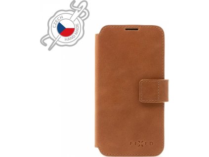 kozene pouzdro typu kniha fixed profit pro apple iphone 7 8 se 2020 2022 hnede ien434023