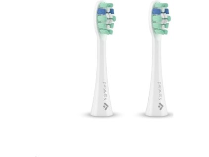 truelife sonicbrush clean series heads standard white 2 pack ien500070