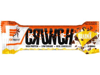 extrifit protein bar crunch 50 g banana ien566606