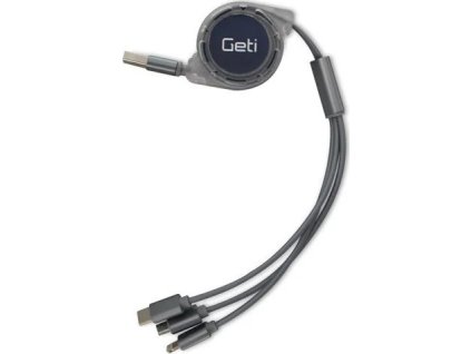 geti kabel gcu 04 usb 3v1 stribrny samonavijeci ien340284