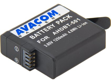 avacom gopro ahdbt 501 li ion 3 85v 1250mah 4 8wh ien572473