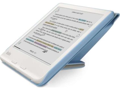 kobo libra colour dusk blue sleepcover case ien557298