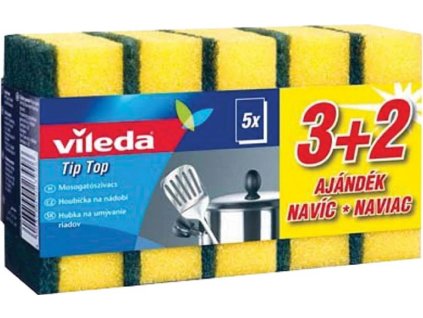 vileda 173845 penova houbicka na nadobi tip top 5 ks ien520868