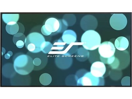 elite screens platno v pevnem ramu 100 254 cm 16 9 124 9 x 223 7 cm gain 1 1 cinewhite bezramove ien416626