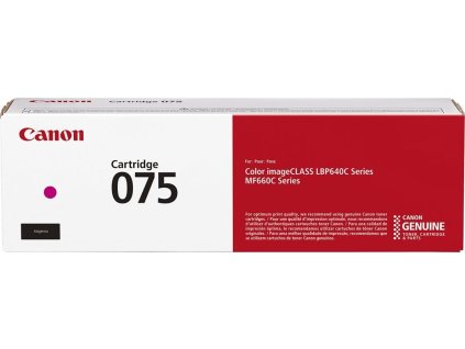 canon 075 magenta purpurova originalni ien565033