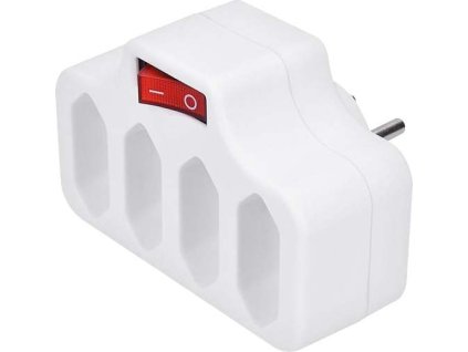 solight rozbocka 4 x 2 5a bila vypinac ien474271