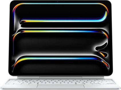 apple magic keyboard for ipad pro 13 m4 m5 czech white mwr43cz a ien521741