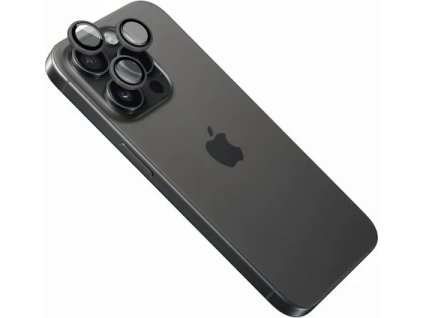 ochranna skla cocek fotoaparatu fixed camera glass pro apple iphone 16 pro 16 pro max cerna ien532140