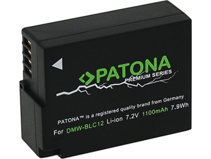 patona premium pt1196 panasonic dmw blc12 e 1100mah li ion ien217861