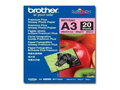 brother fotopapir a3 leskly 20 listu 260g ien283373