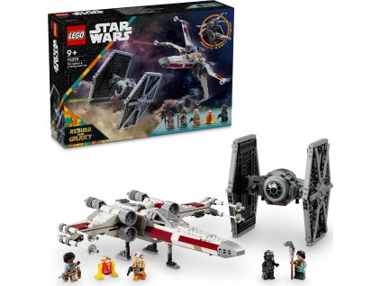 lego star wars stihacka tie a x wing kombinovana stavebnice 75393 ien569164