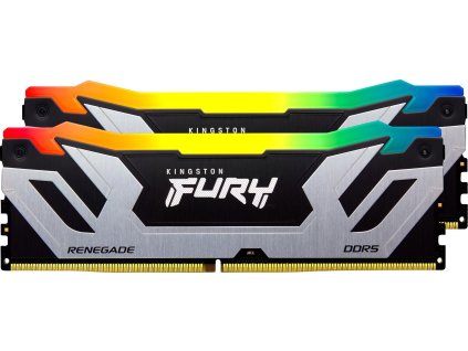 kingston fury renegade rgb silver cudimm ddr5 48gb 8400mhz cl40 xmp kit 2x24gb ien557056