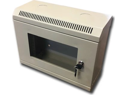 rack datacom 10 nastenny rozvadec 6u 140 mm ien101969