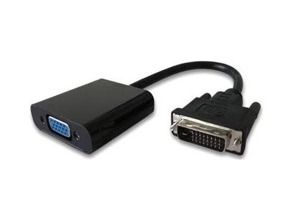 premiumcord prevodnik dvi na vga s kratkym kabelem cerny ien329111