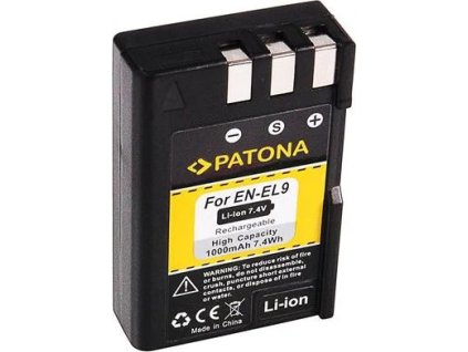 patona pt1040 nikon en el9 1000mah li ion ien332614