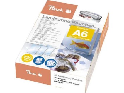 peach laminovaci folie a6 125mic 100ks ien206701