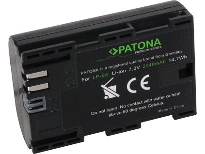 patona premium pt1212 canon lp e6 2040mah li ion ien217868
