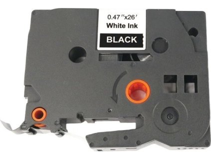 allprint pro brother tze 335 tz 335 12mm x 8m bily tisk cerny podklad ien391876