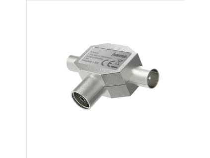 hama antenni rozbocovac pro tv koax zasuvka 2 koax vidlice 205236 ien384440