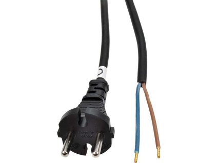 solight flexo kabel 2x 1 5mm2 gumova cerna 5m ien473278