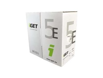 iget sitovy kabel iget cat5e utp pvc eca 305m box 84005010 ig439173