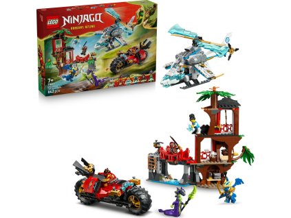 lego ninjago souboj nindza vozidel a domek na strome 71857 ien572088