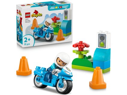 lego duplo town modra policejni motorka 10471 ien571998