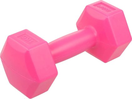 vinylova cinka lifefit 1 x 1 kg ruzova ien455181