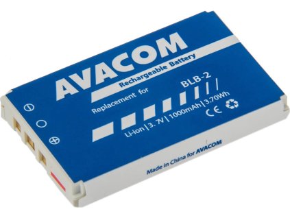 avacom baterie do mobilu nokia 8210 8850 li ion 3 7v 1000mah nahrada blb 2 ien386939