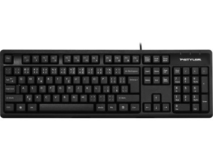 a4tech fk12 fstyler multimedialni kancelarska klavesnice cz us usb cerna ien573295