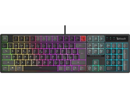 a4tech bloody b230n podsvicena herni klavesnice usb cz cerna ien573308