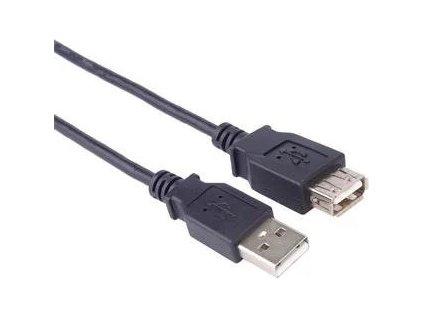 premiumcord usb 2 0 kabel prodluzovaci a a 5m cerna ien44552
