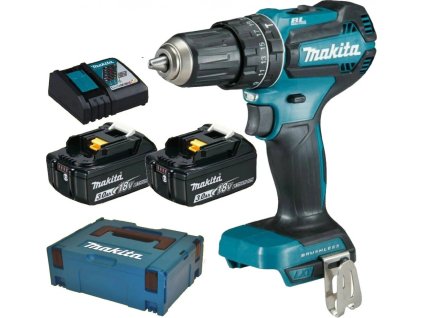makita dhp485rfj aku bezuhlikovy priklepovy sroubovak li ion lxt 18v 3 0 ah makpac ien373617