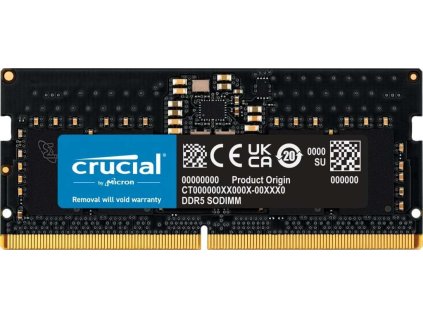 crucial so dimm ddr5 8gb 5600mhz cl46 ien568103