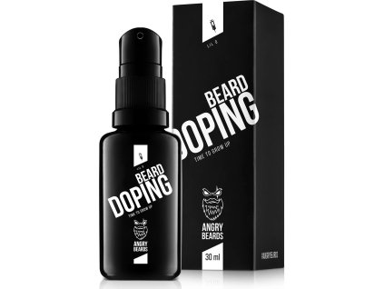 angry beards beard doping 30 ml pripravek na rust vousu mesicni kura ien492893