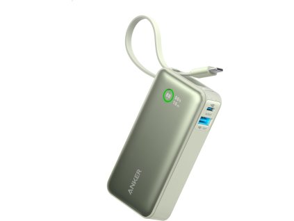 powerbanka anker 545 10000mah 30w s kabelem usb c zelena ien573478