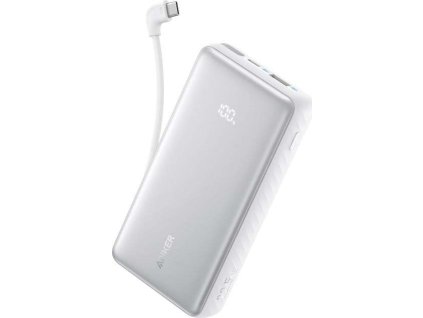 powerbanka anker zolo 10000mah 22 5w s kabelem usb c bila ien573479