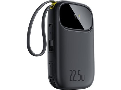 powerbanka baseus enerfill fc31 qpow 3 20000mah 22 5w s kabelem usb c a lightning cerna ien573487