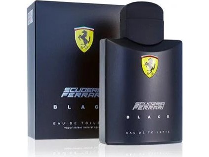 ferrari scuderia ferrari black edt 125ml ien356904