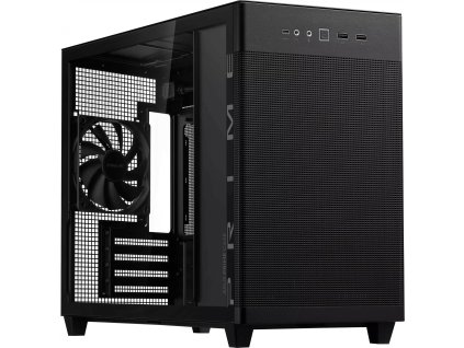 asus prime ap201 tempered glass microatx case ien485875