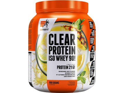 extrifit clear protein iso whey 90 900 g tropicke ovoce ien566607