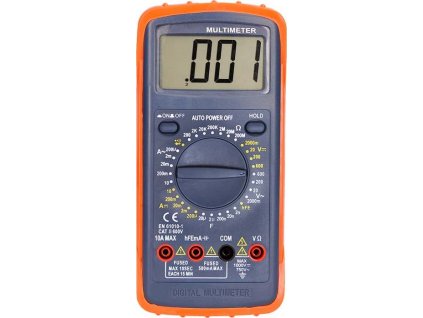 solight multimetr max ac 600v 10a max dc 600v 10a test diody bzucak hfe kapacita odpor ien562225