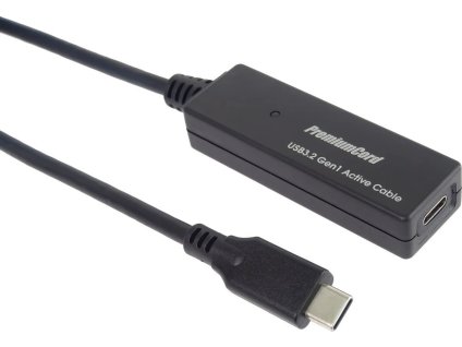 usb c repeater a prodluzovaci kabel male female 5gbps 5m ien527297