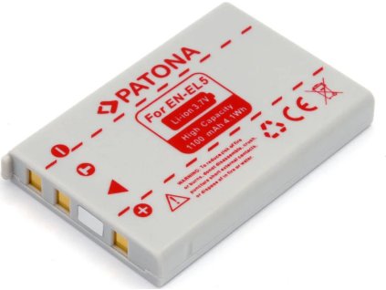 patona pt1037 nikon en el5 1000mah li ion ien170499