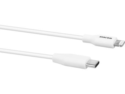 avacom mfic 40w kabel usb c lightning mfi certifikace 40cm bila ien509319