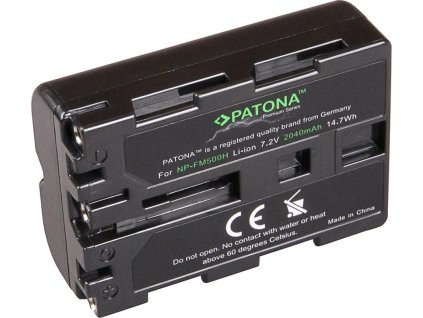 patona premium pt1167 sony np fm500h 2040mah li ion ien217854