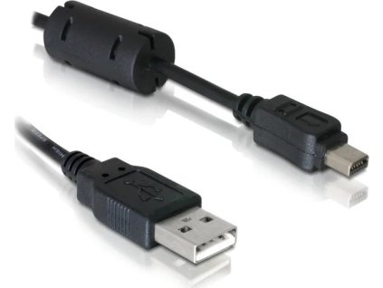 delock kabel usb 2 0 mini typ olympus 12pin delka 1m 82417 ien186524