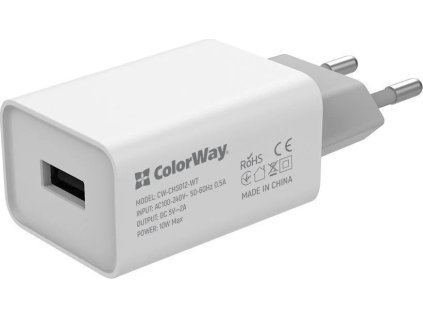 colorway ac nabijecka 1xusb 10w bila ien379695