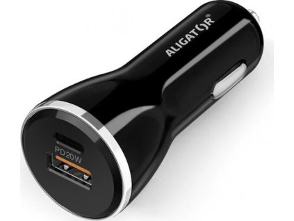 chytra nabijecka do auta aligator power delivery 20w usb c usb a ien382351